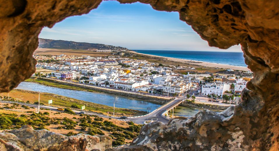 Foto área de las villas en Atlanterra